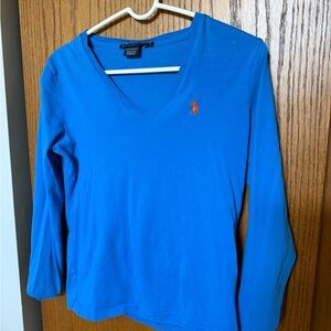 Ralph Lauren Sport Vibrant Blue Top